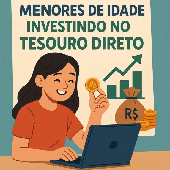 Menores de Idade Investindo no Tesouro Direto do Brasil e1746926747638